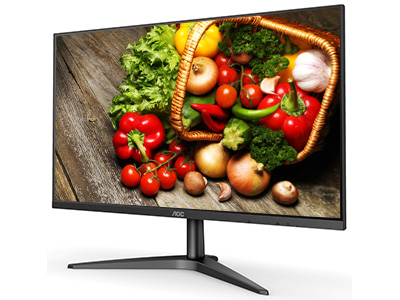 AOC 27B1H 27寸液晶显示器 IPS屏 不闪屏 爱眼更健康 HDMI+VGA 黑色【770.0】