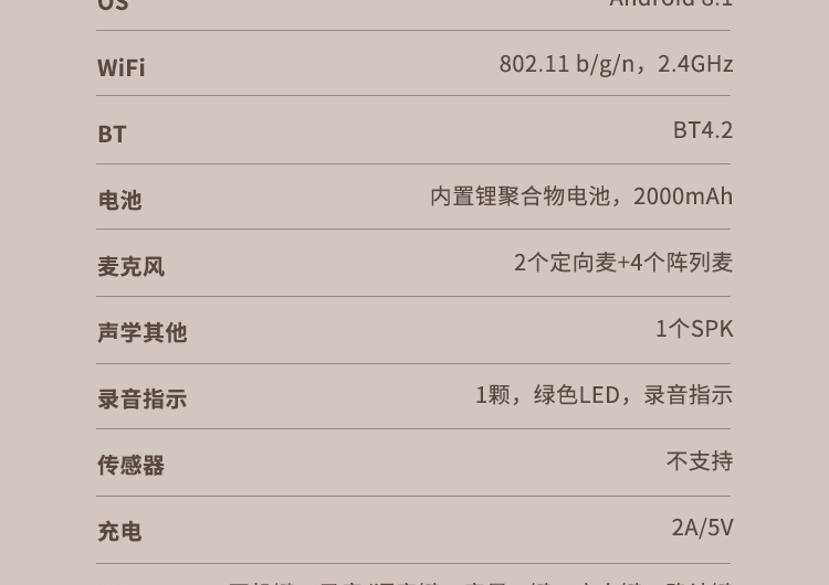科大讯飞录音笔 SR302 32G录音笔转文字 实时翻译 专业级降噪 360°拾音 终身免费转写【1199.0】