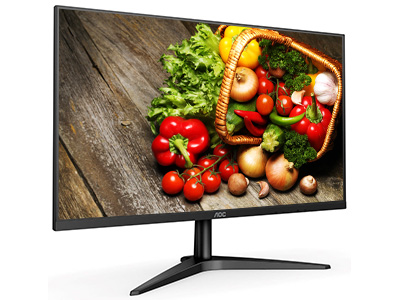 AOC 27B1H 27寸液晶显示器 IPS屏 不闪屏 爱眼更健康 HDMI+VGA 黑色【770.0】