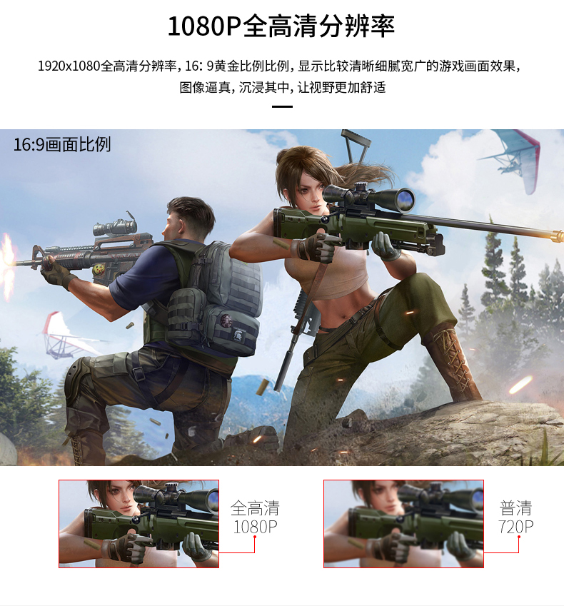 大水牛 P240 白色 23英寸显示器 Bubalus IPS-ADS屏 爱眼不闪屏 HDMI+VGA【799.0】