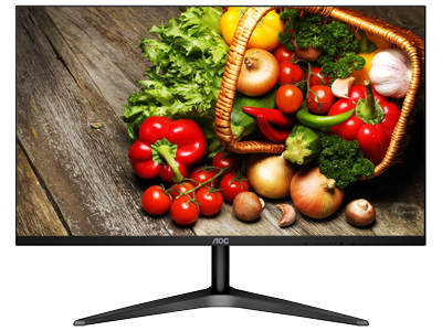 AOC 27B1H 27寸液晶显示器 IPS屏 不闪屏 爱眼更健康 HDMI+VGA 黑色【770.0】