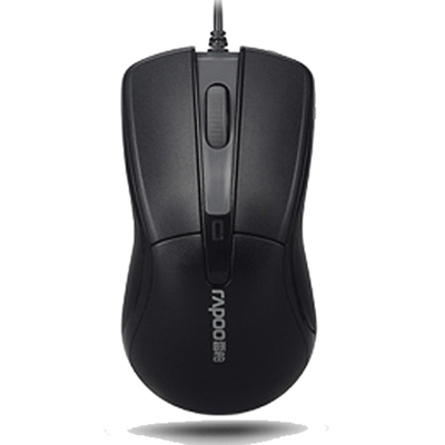 Rapoo雷柏N1162有线鼠标电脑笔记本USB 办公游戏吃鸡家用【32.0】